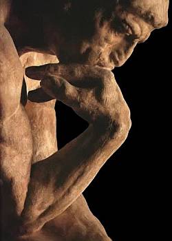 'The Thinker' by Auguste Rodin