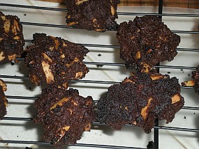 Bad, burned cookies