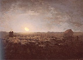 Millet—The Sheep Meadow, Moonlight