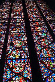 Sainte-Chapelle church stained glass