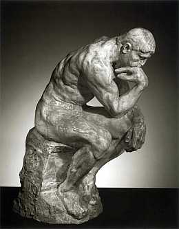 The Thinker by Rodin