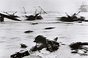 Robert Capa's Omaha Beach