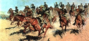 'Cavalry Charge on the Southern Plains' by Frederick Remington
