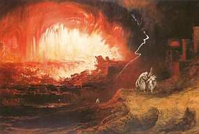 'The Destruction of Sodom & Gomorrah' by John Martin