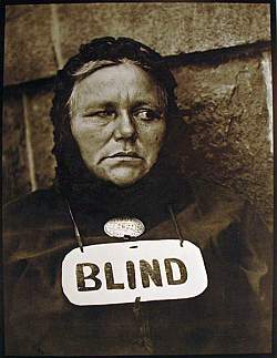 'Blind Woman' by Paul Strand