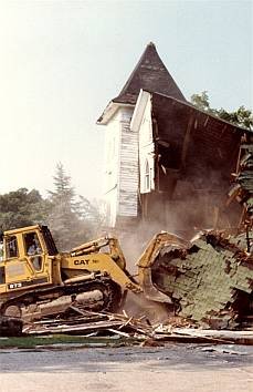 Church demolition