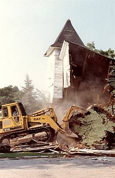 church demolition