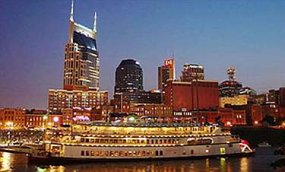 Nashville at night