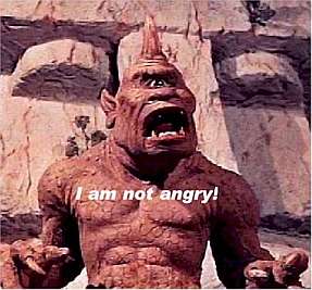 I'm not angry!
