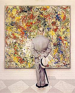 Norman Rockwell - "Connoisseur"
