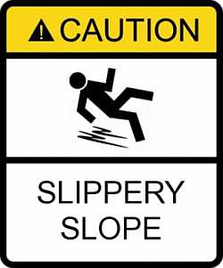 Slippery slope