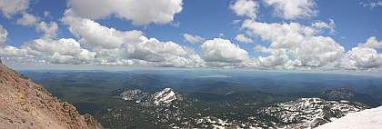 View from Mt. Lassen, Callifornia