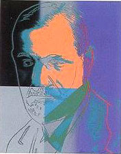 'Sigmund Freud' by Andy Warhol
